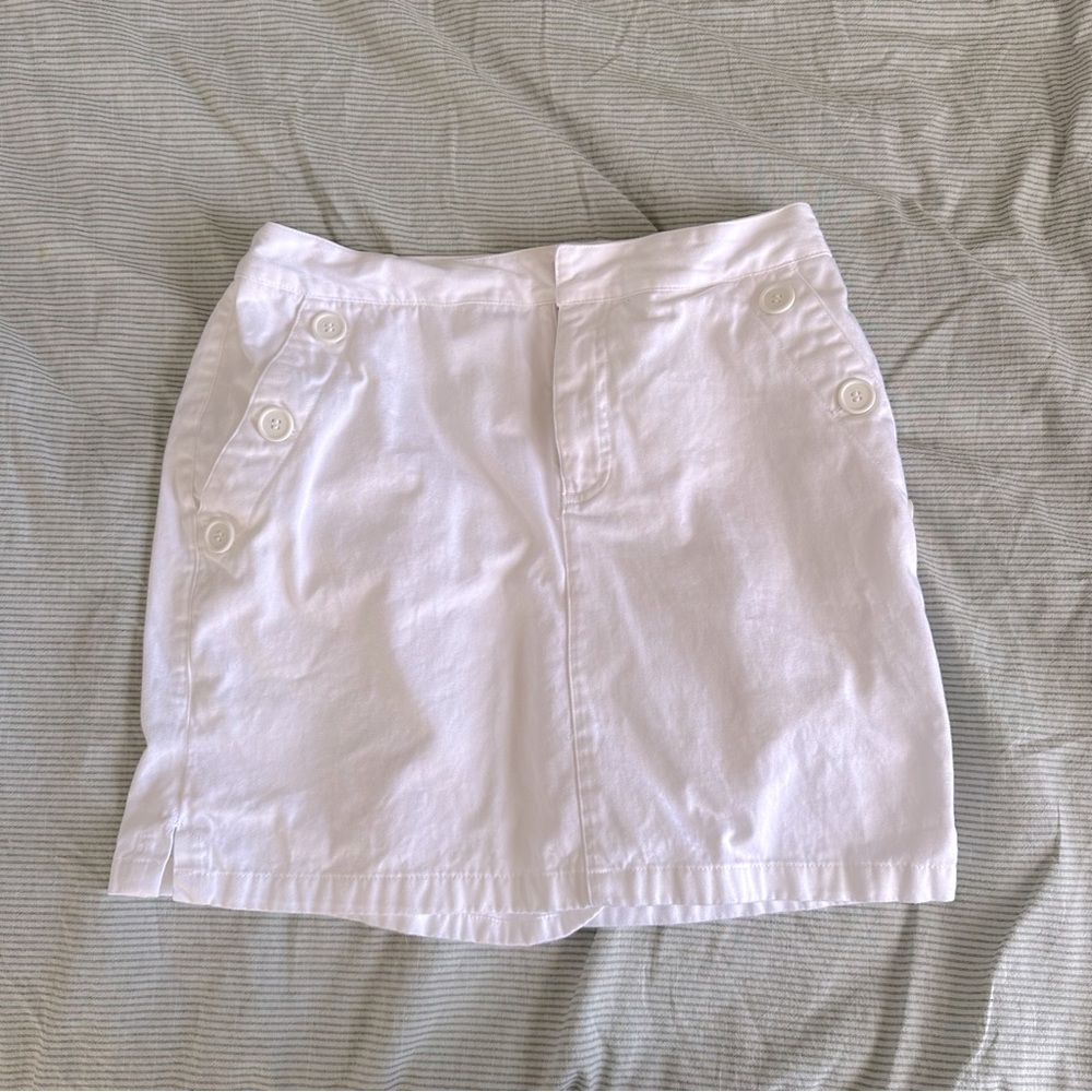 White skort